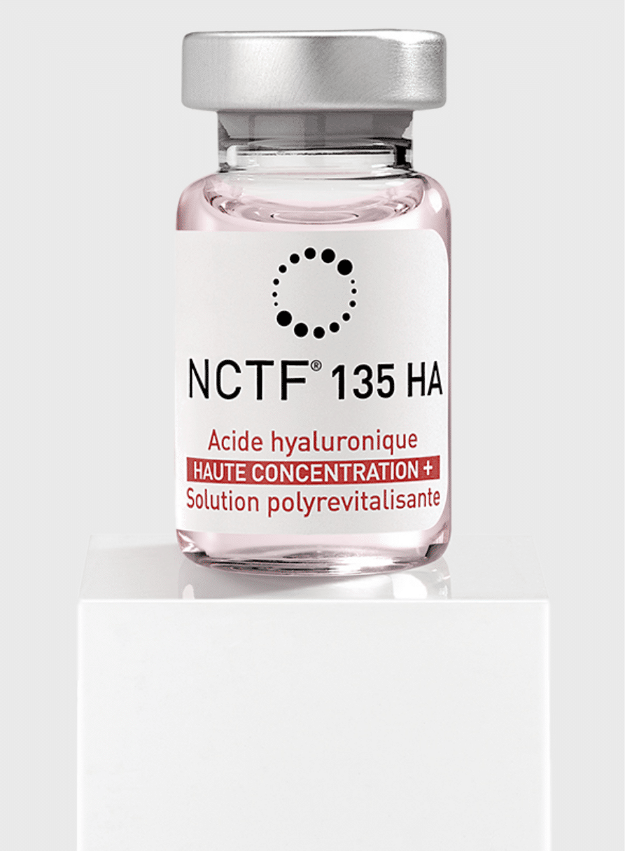 Fillmed NCTF® 135 HA - üks tuntumaid ja teaduspõhisemaid biorevitalisatsiooni preparaate. Biorevitalisatsioon esteetilise meditsiini kliinikus Tallinnas.