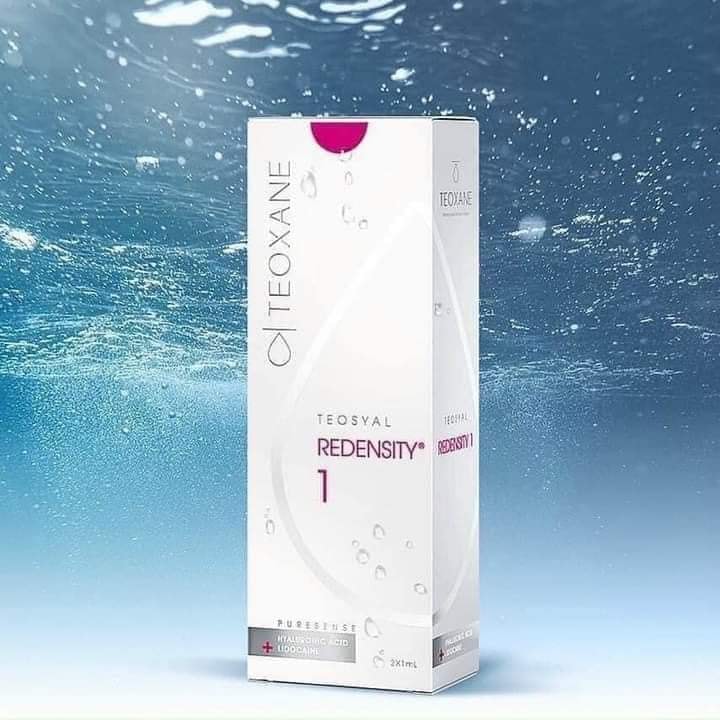 TEOSYAL® PURESENSE REDENSITY I - spetsiaalne hüaluroonhappe ja toitainete kokteil, mis on loodud naha intensiivseks niisutamiseks ja elustamiseks. Biorevitalisatsioon esteetilise meditsiini kliinikus Tallinnas.